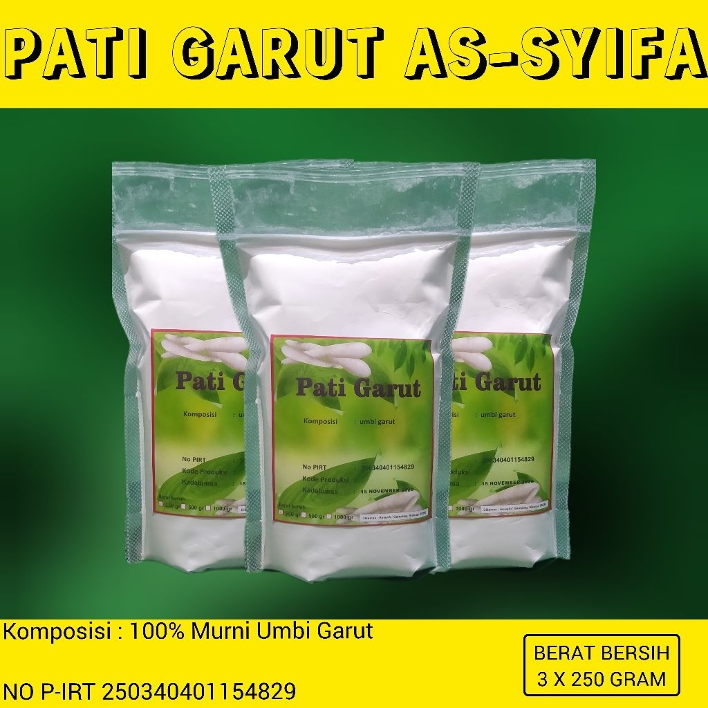Pati Garut Asli 100% ORI 750gram