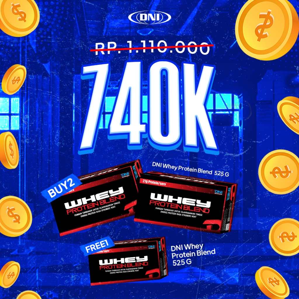 DNI WHEY PROTEIN BLEND 525 Grams