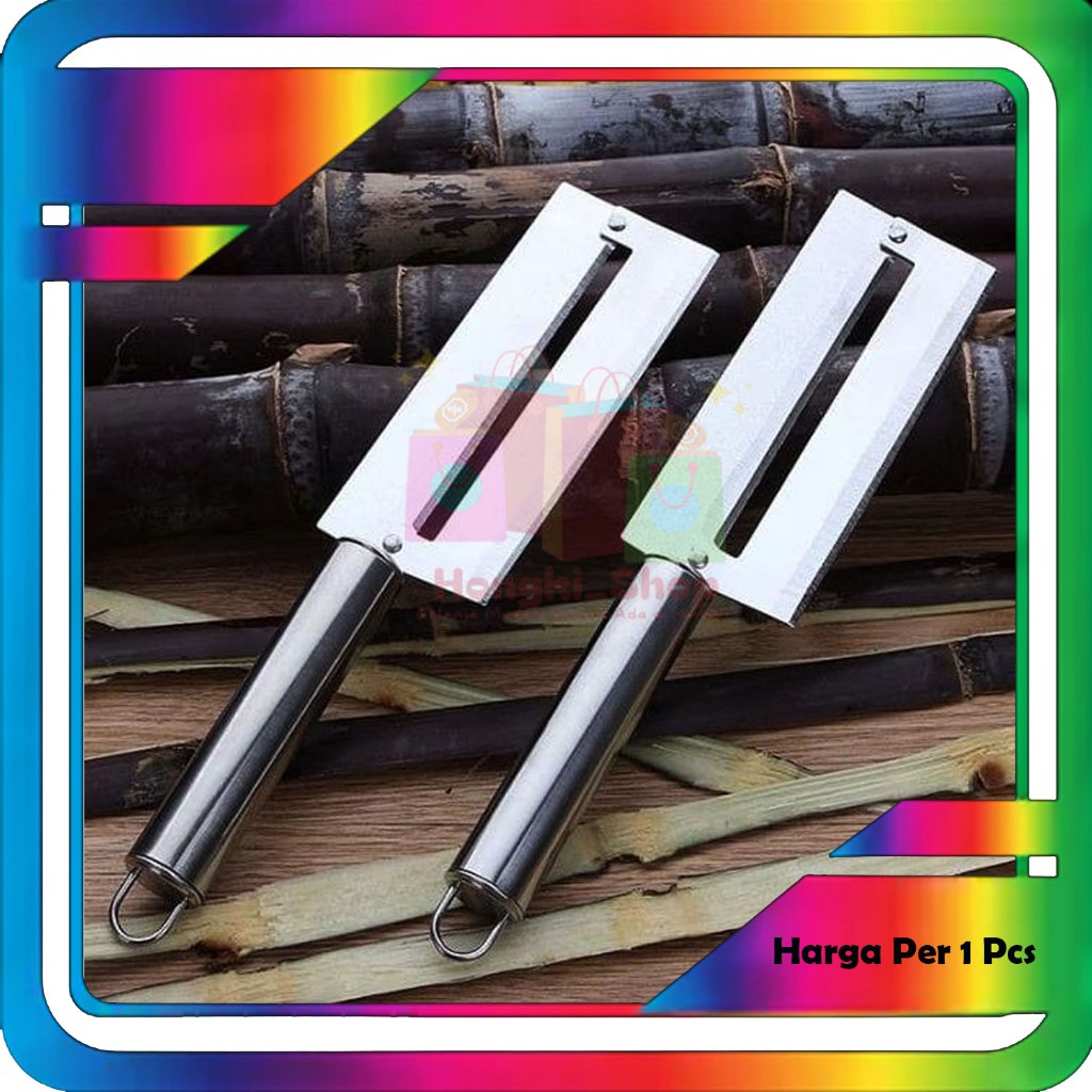 ALAT PENGUPAS KULIT NANAS DAN PEMOTONG KERIPIK TEMPE PISAU TEBU /PEMOTONG KERIPIK TEMPE