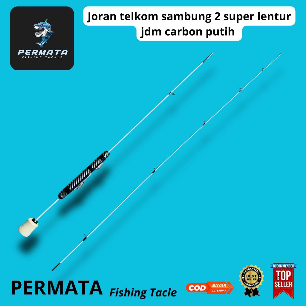 JORAN TELKOM SAMBUNG 2 SUPER LENTUR JDM CARBON PUTIH