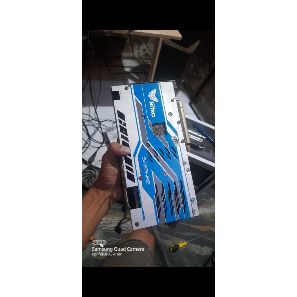 Vga Card Radeon Rx 580 8gb Ddr5 256 Bit.