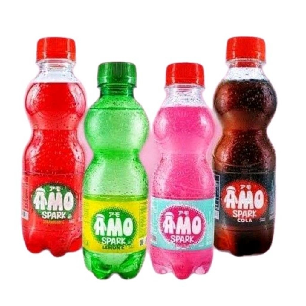 AMO SPARK CSD MINUMAN SODA BERKARBONASI COLA MURCE NETTO 330 ML