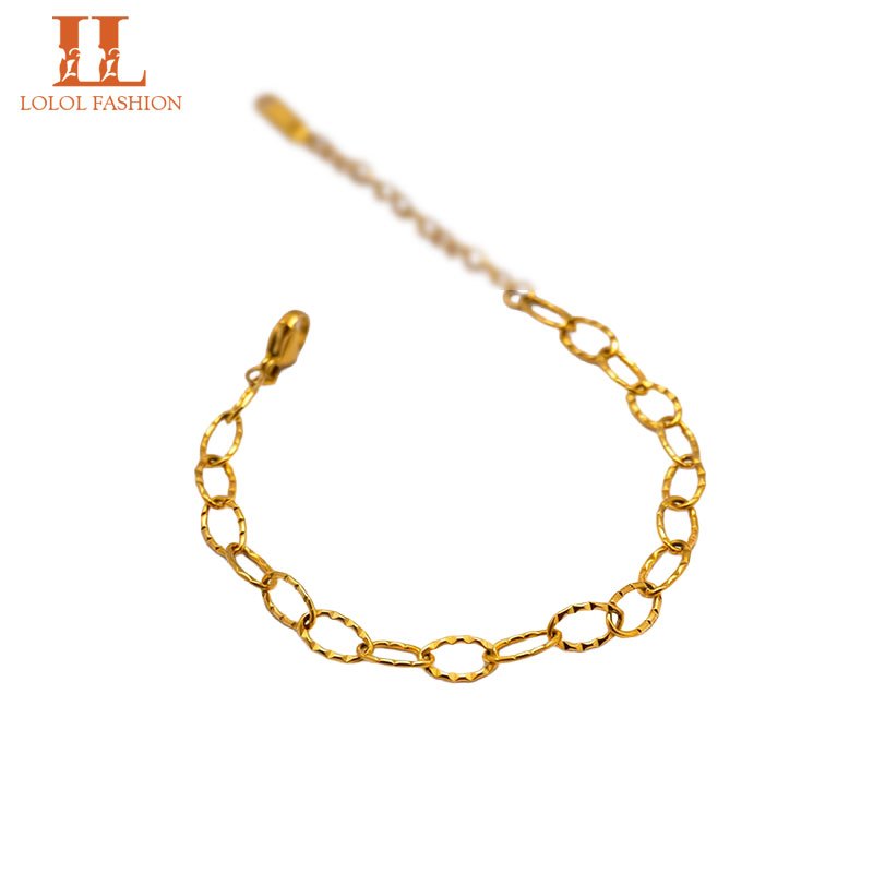 LOLOL FASHION Jewelry Gelang Huruf Inisial 1103