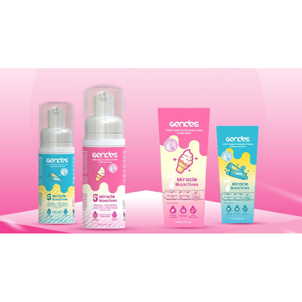 GENDES FEMININE HYGIENE SPRAY&WASH FOAM