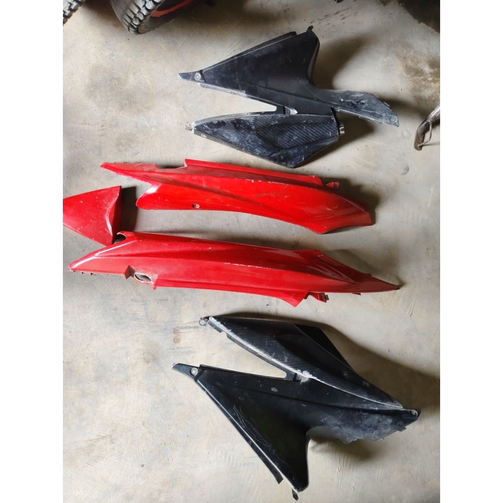 body samping shogun axelo 125 sp/fl/r original copotan