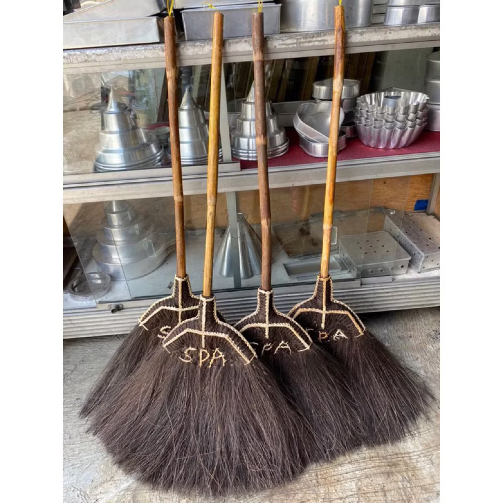 SAPU IJUK GAGANG ROTAN SPA 100% ASLI KHAS TASIKMALAYA /SAPU IJUK GAGANG MODEL SPA 100% ASLI TERMURAH