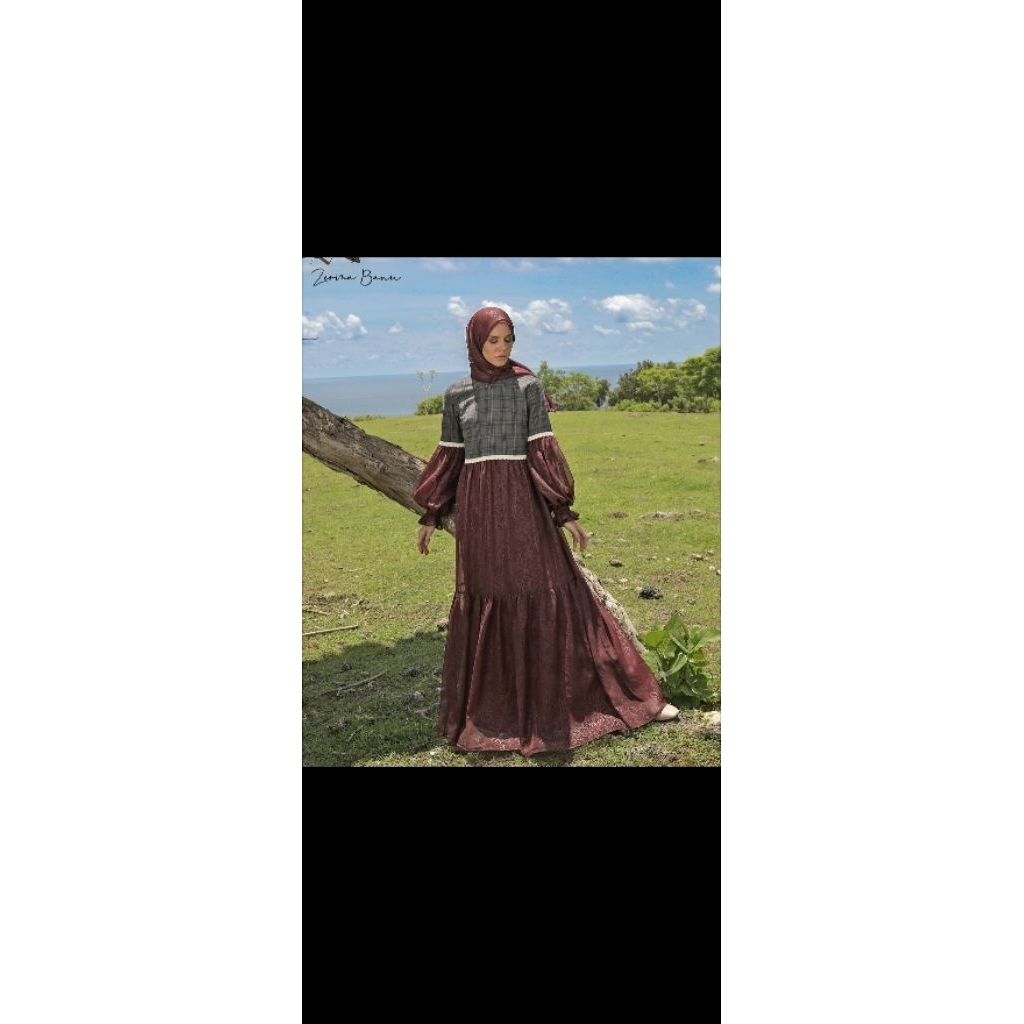 preloved heavenlights zb zerina banu thalia dress