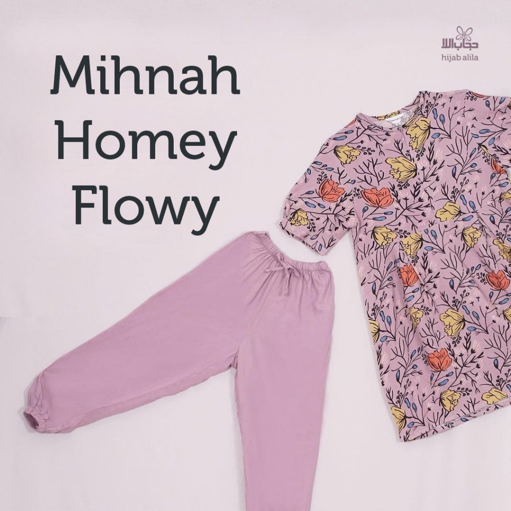 Mihnah Homey Flowy | Piyama Hijab Alila