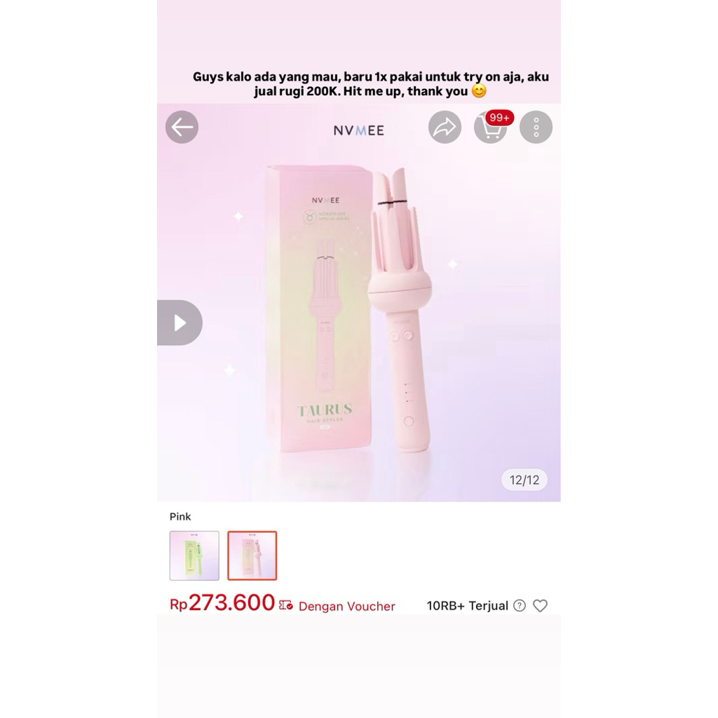 Preloved NVMEE TAURUS