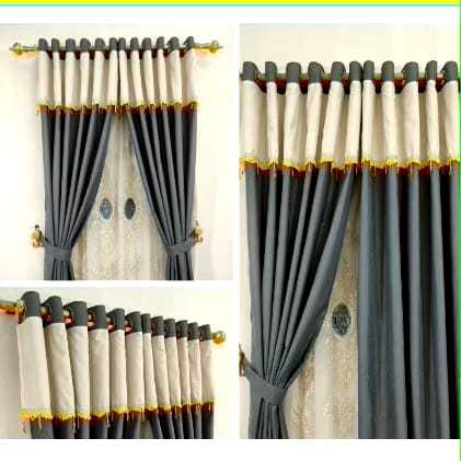 GORDEN PINTU JENDELA RUMBAI POLOS EMBOSSA