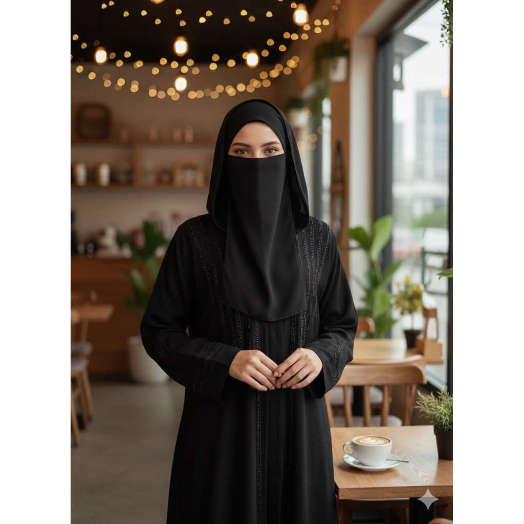 GA_002 / ABAYA ORI SAUDI / ABAYA ARAB SAUDI / ABAYA IMPORT SAUDI / ABAYA ORIGINAL / ABAYA ASLI SAUDI