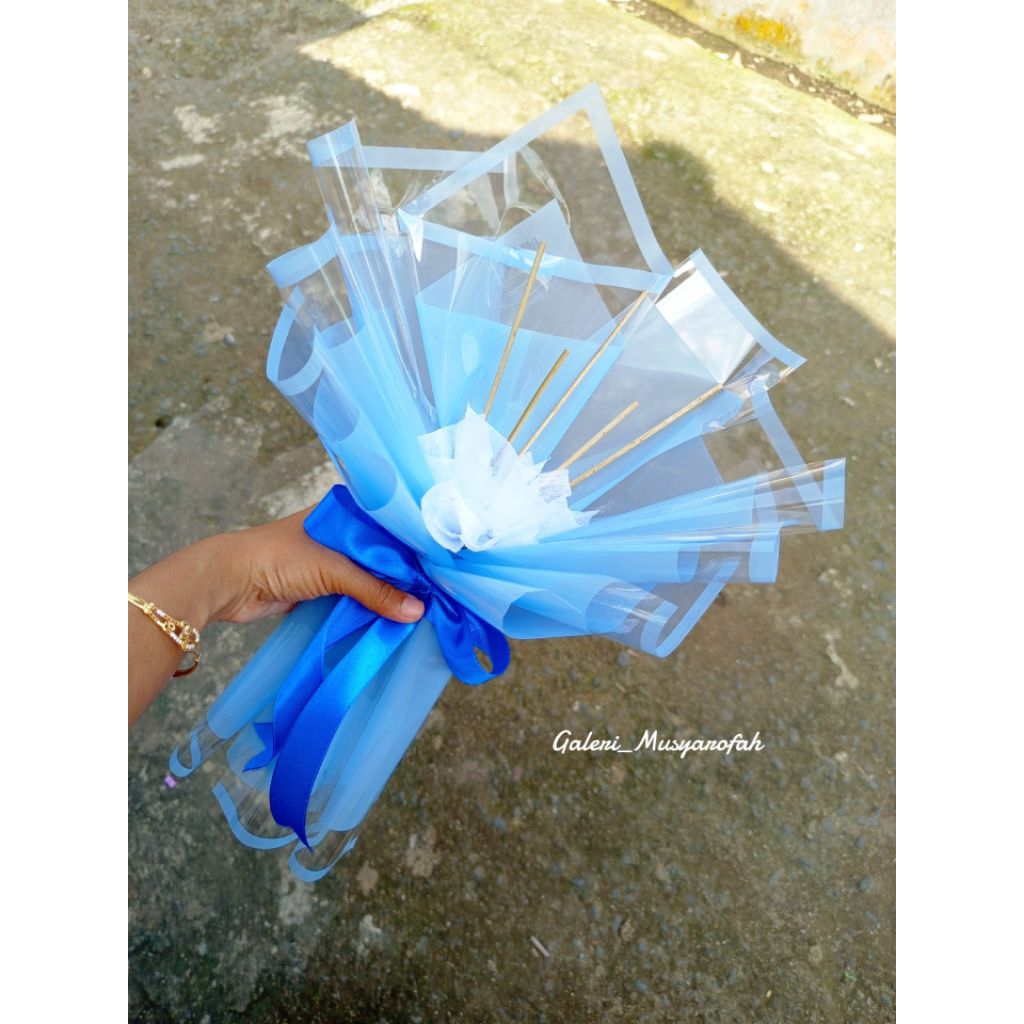 buket kosongan/buket uang/buket snack/cellophane