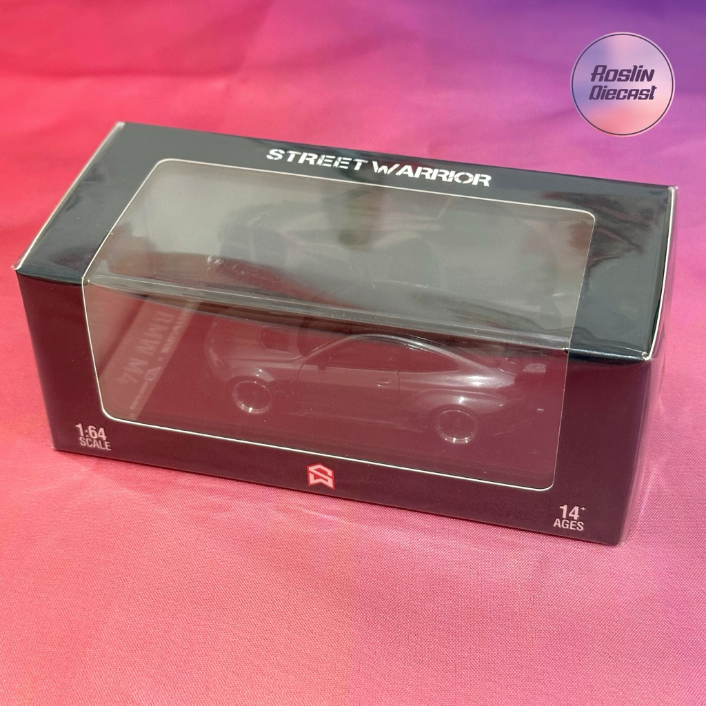 Diecast 1:64 Street Warrior SW BMW G82 Adro Bodykit M4 Titanium Steel Grey