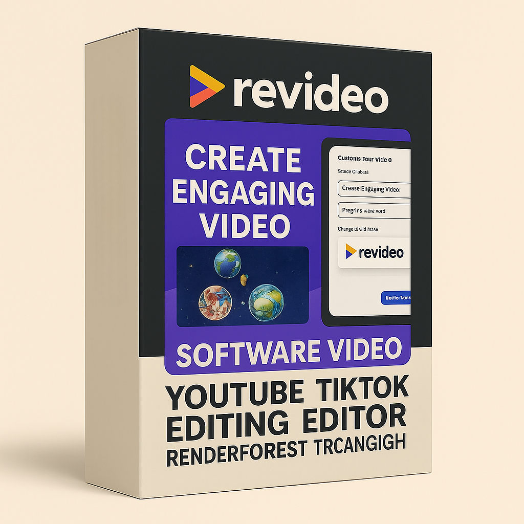 REVIDEO SOFTWARE VIDEO YOUTUBE TIKTOK EDITING EDITOR RENDERFOREST TERCANGGIH SUBTITLE RESIZE AUDIO