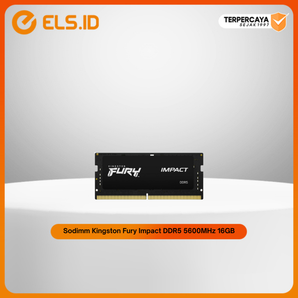 Sodimm Kingston Fury Impact DDR5 5600MHz 16GB