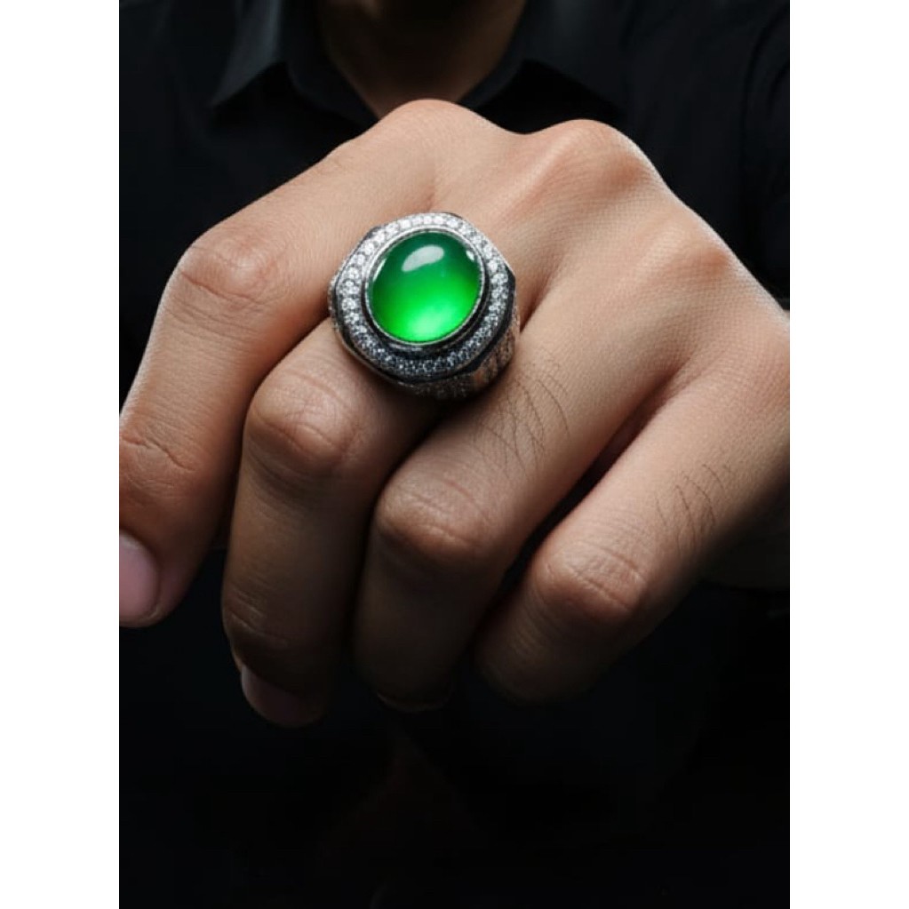 NATURAL GIOK BURMA ( JADEITE JADE ) ORIGINAL