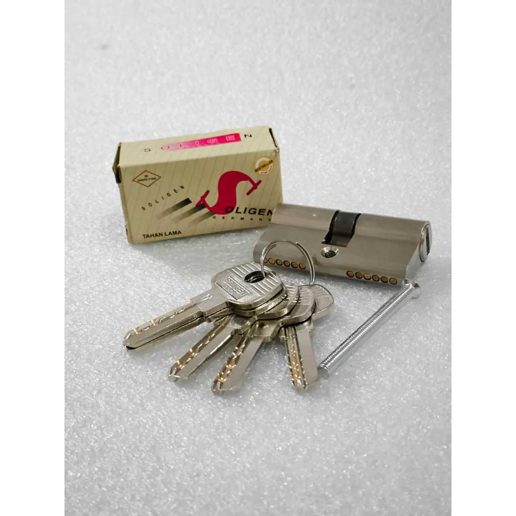 SILINDER KUNCI PINTU BESAR / ANAK KUNCI PINTU BESAR / SILINDER COMPUTER KEY SOLIGEN
