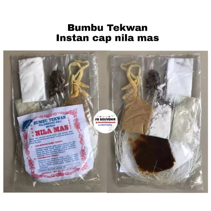 Bumbu instan tekwan cap piqri / nila mas / bumbu tekwan / bumbu kering