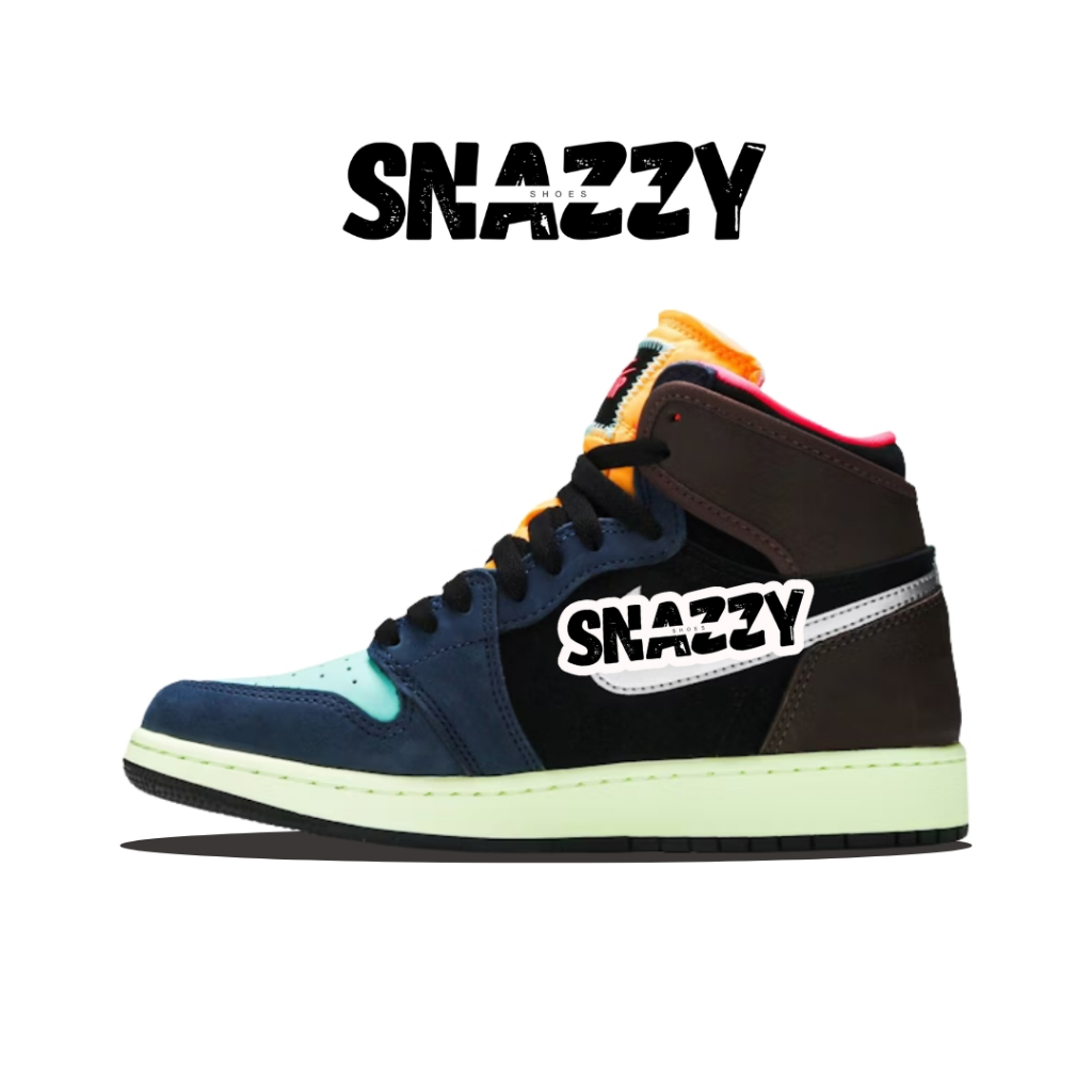 Sepatu Sneakers Pria Wanita AJ Retro 1 High Tokyo Bio Hack