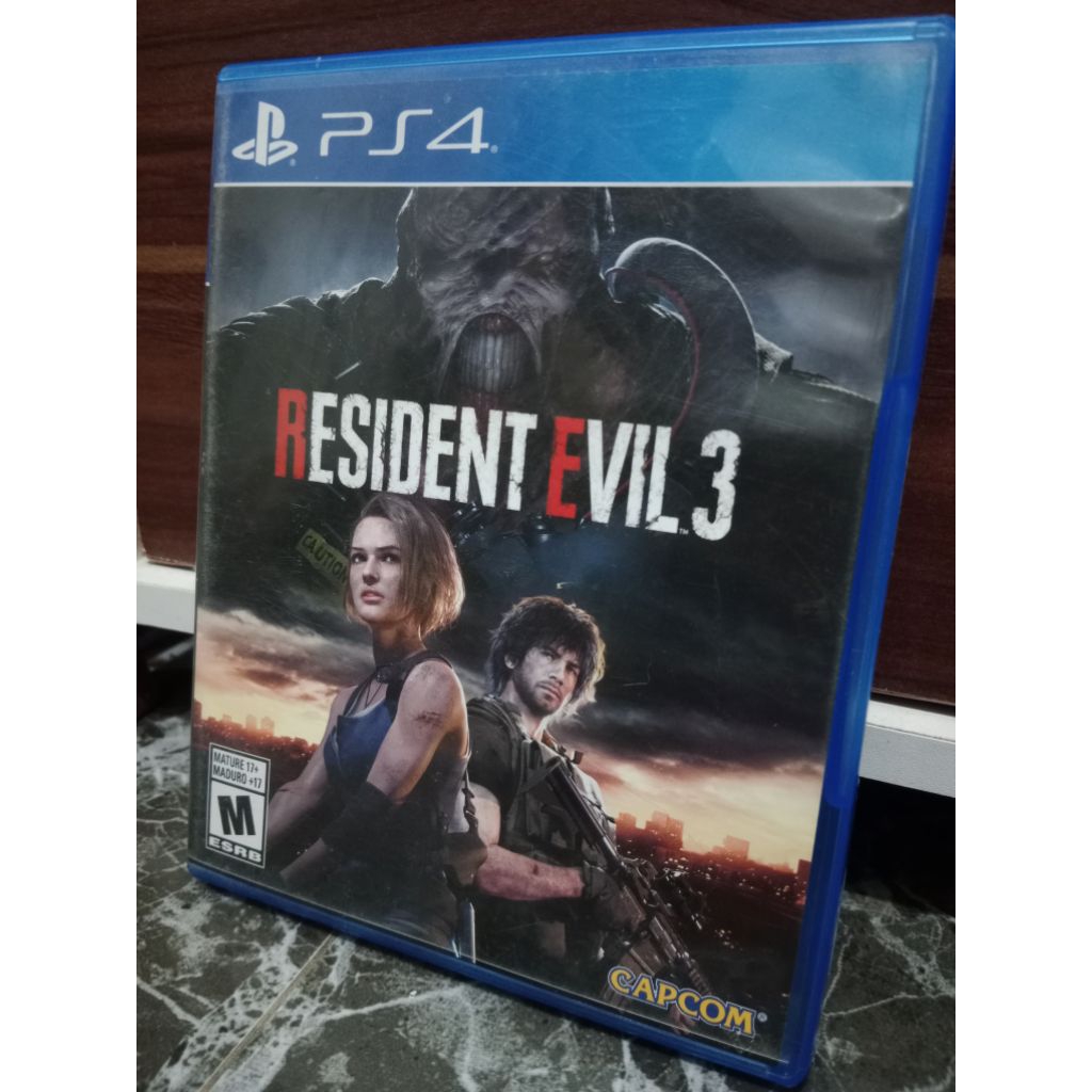 RESIDENT EVIL 3 REMAKE/BD PS4/SECOND/REG ALL