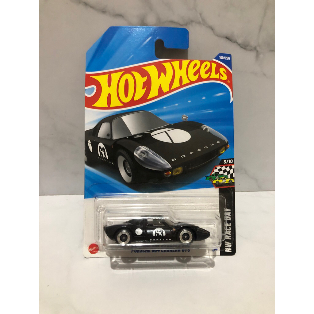 porsche 904 carrera gts black hw race day hot whees mattel