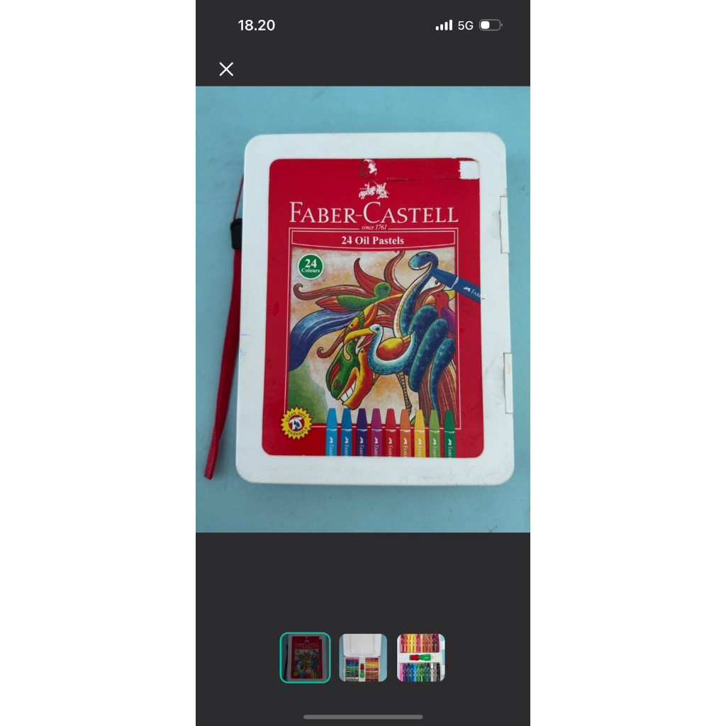crayon faber castell 24 warna
