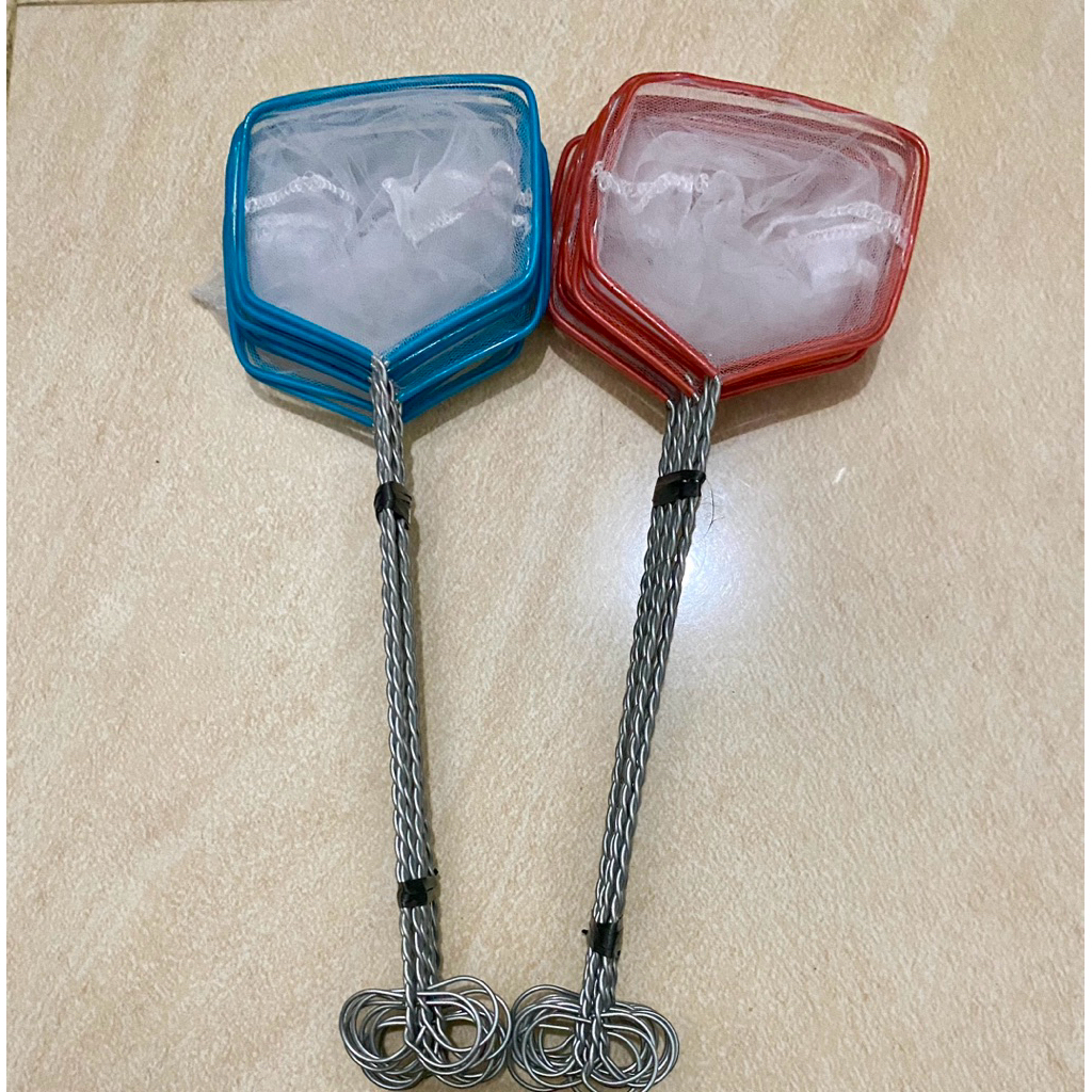 Saringan Ikan Kecil Serok Ikan Jaring Halus, Kawat Tebal