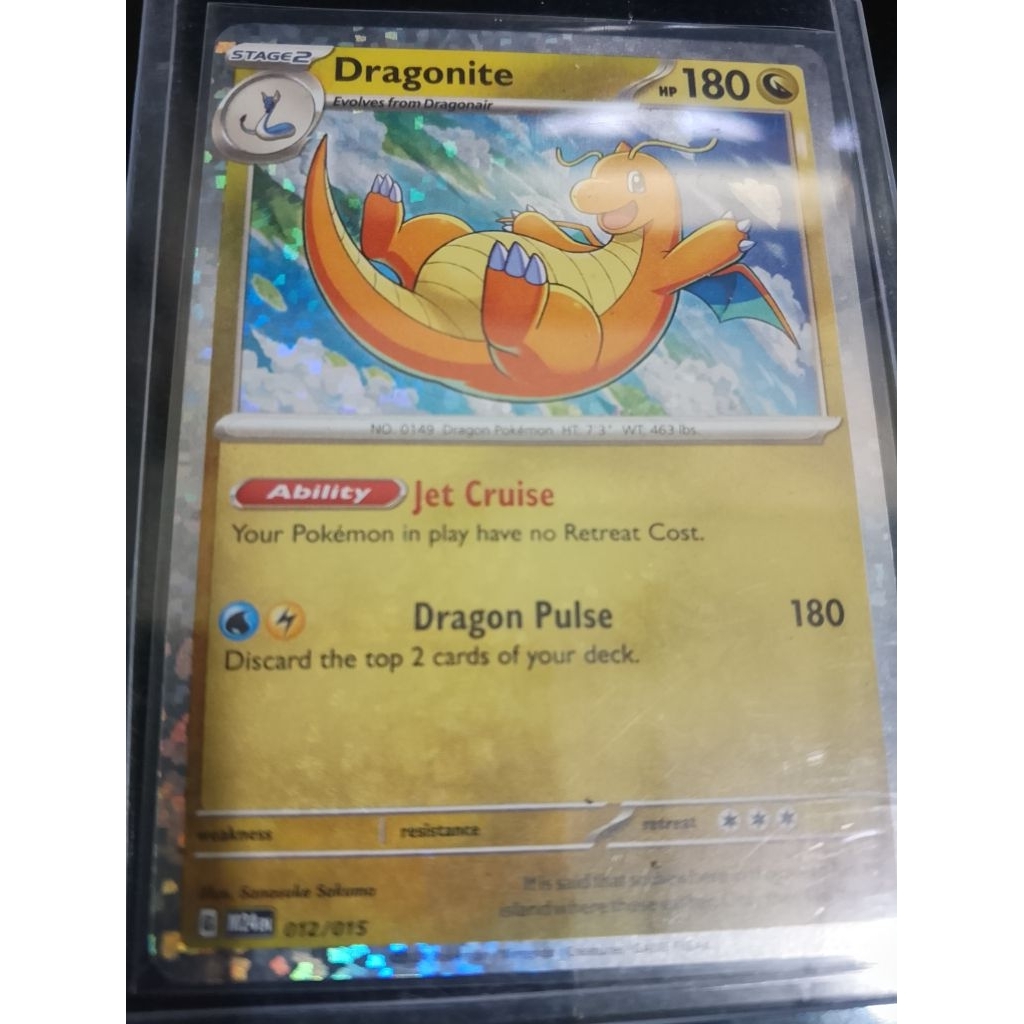Pokemon TCG Dragonite holo en