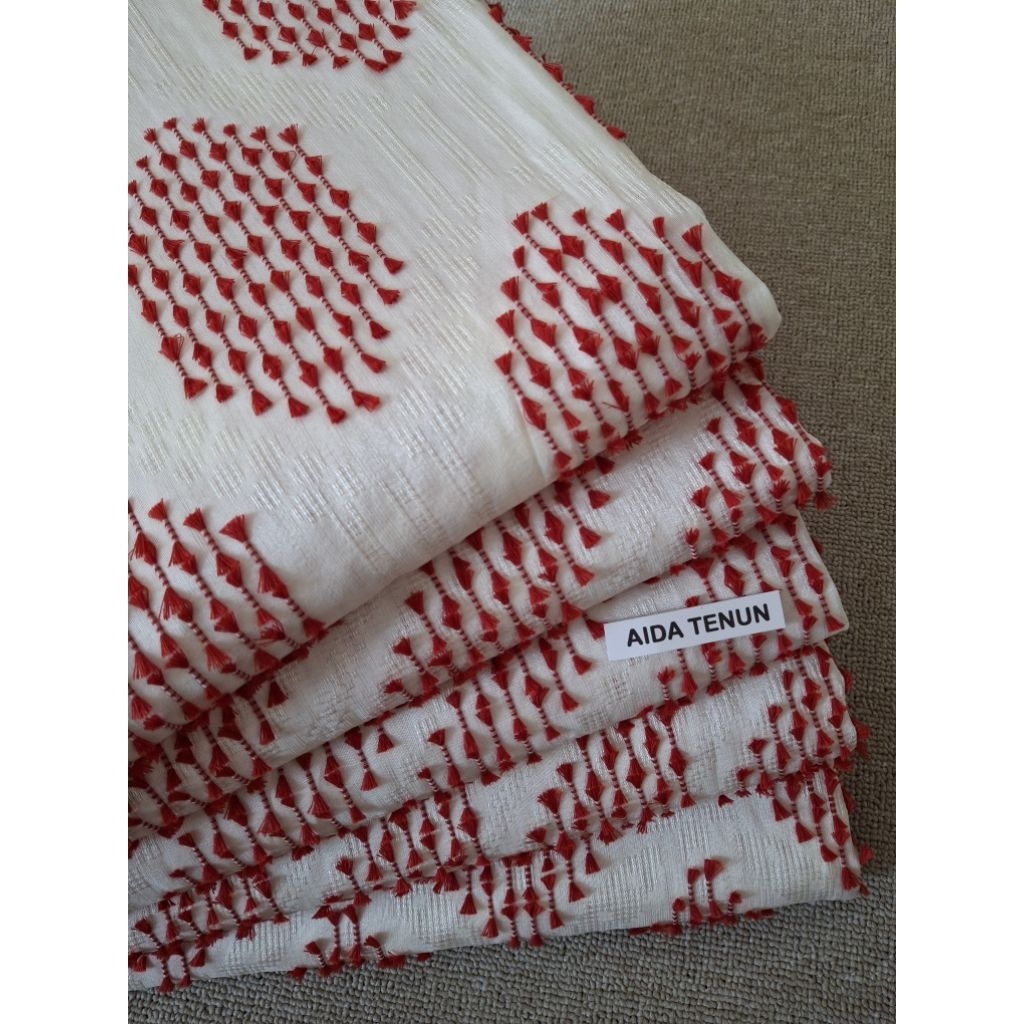 KAIN TENUN BULU EKSKLUSIF TENUN NUSANTARA ASLI TENUN BUKAN CAP/PRINTING Code 021