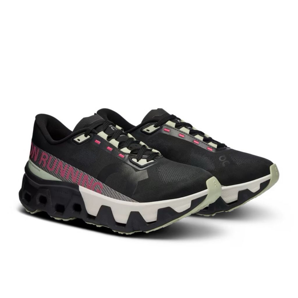 Sepatu On Running Cloud Monster Hyper Women Iron Black Sneaker Shoes Run Sport