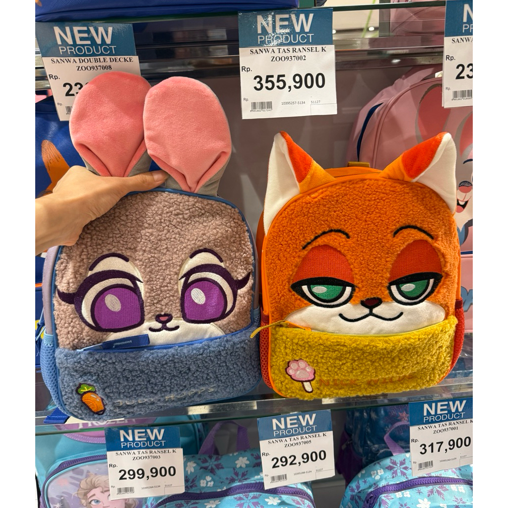 Tas Zootopia Judy / Nick Ransel
