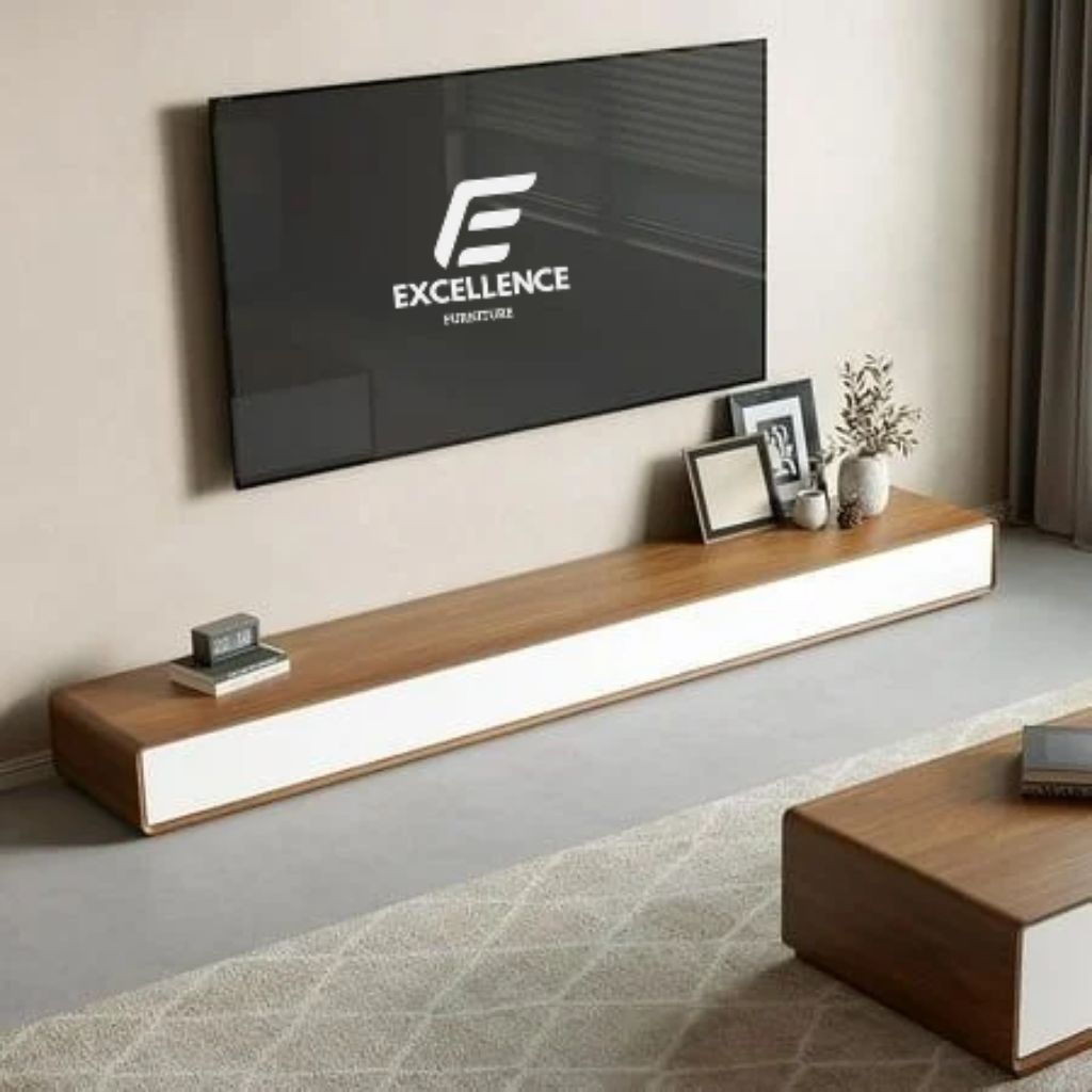 Meja TV gantung minimalis Rak TV gantung minimalis lemari TV dinding bupet TV Minimalis