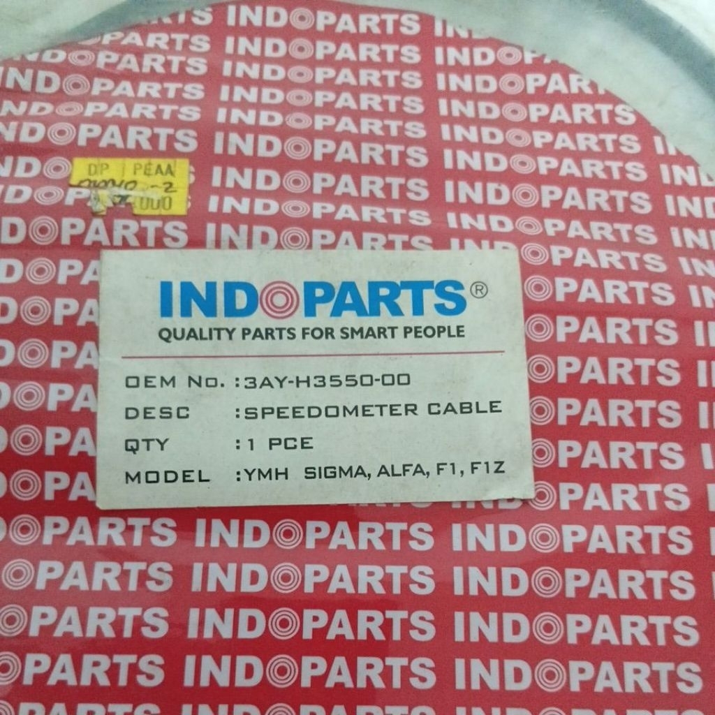 Kabel Kilometer Indopart Sigma/ Alfa/ F1/ F1Z