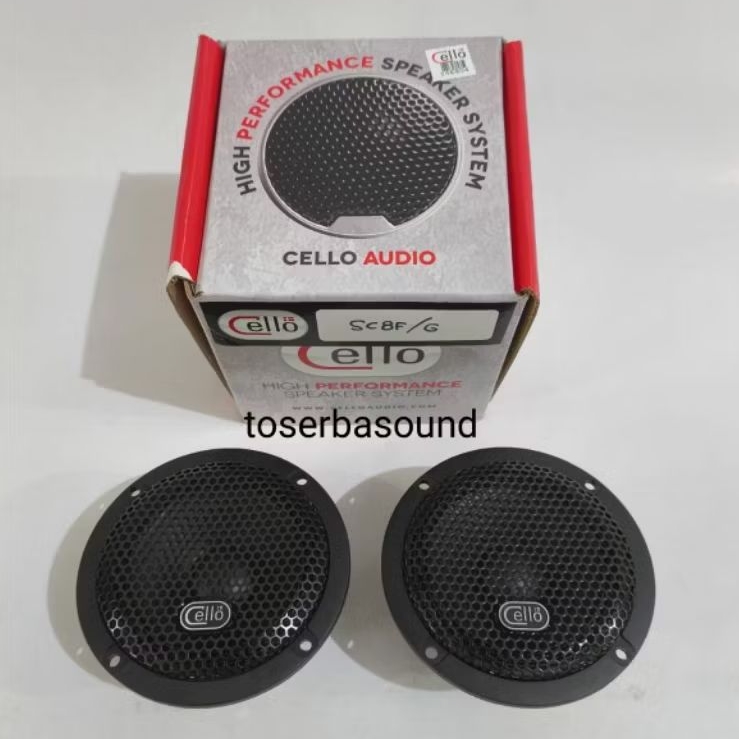 Speaker Midrange 3 inch Cello SC8F/G series audio mobil