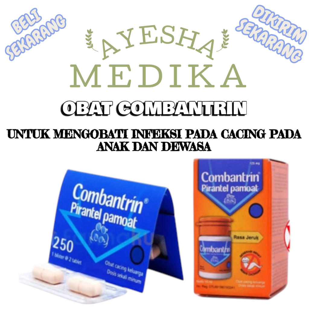 OBAT COMBANTRIN TABLET COMBANTRIN CAIR
