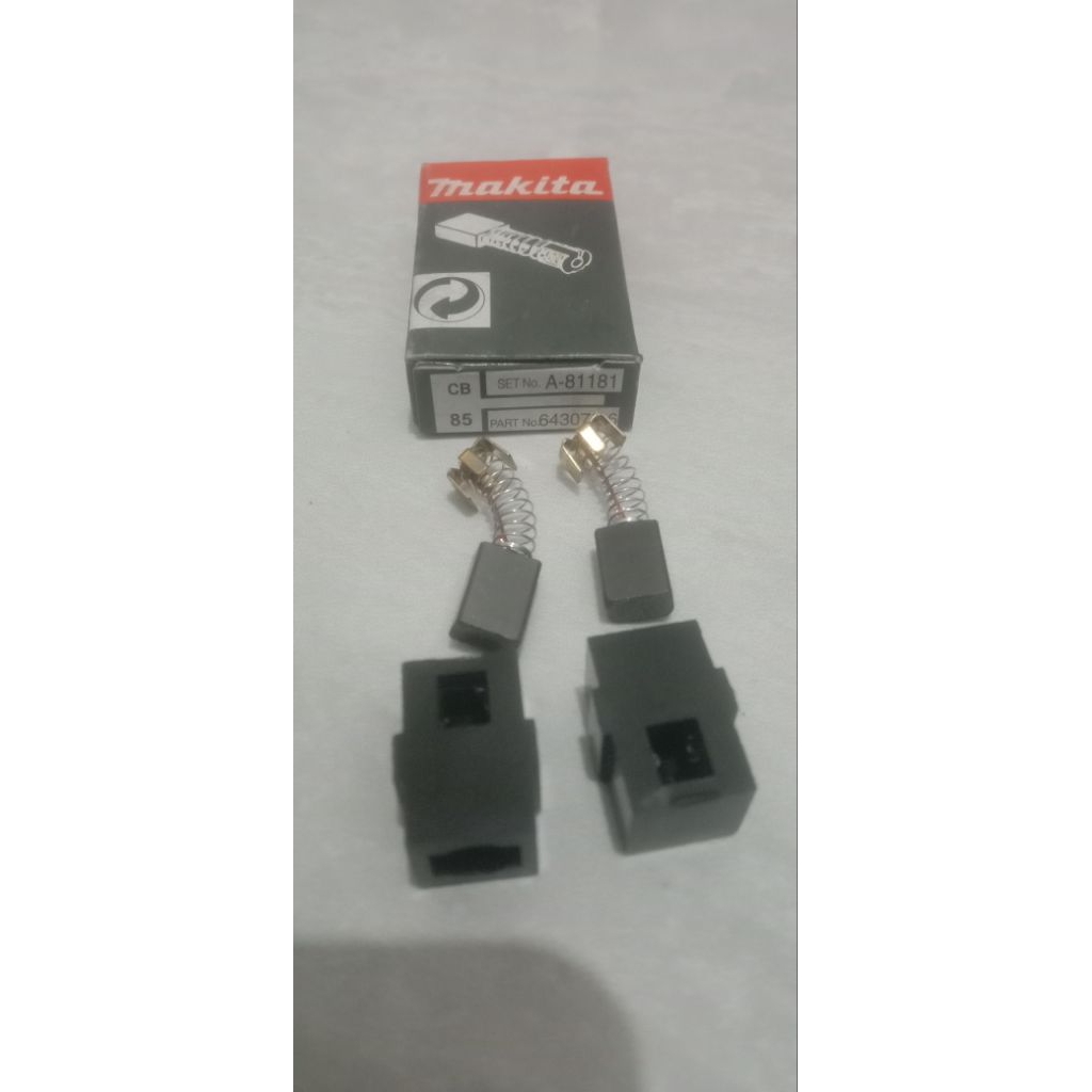 brush holder+carbon brush makita cb 85 mesin bor makita 10mm m6501b