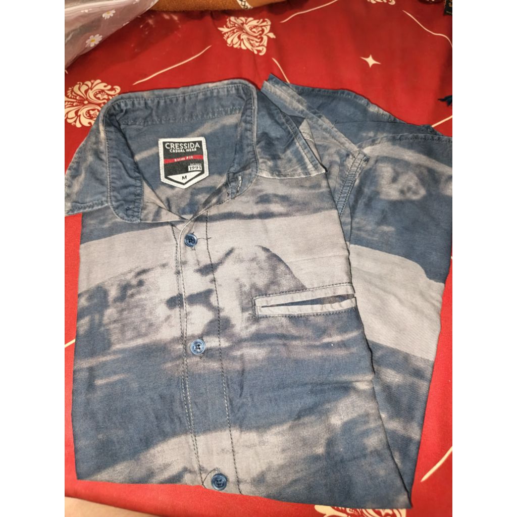 Kemeja CRESSIDA Slim fit pria