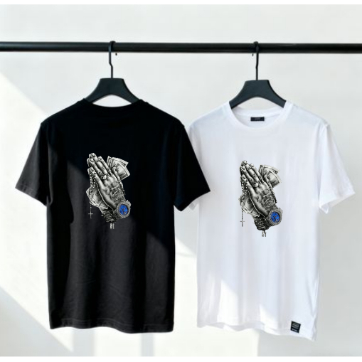 kaos atasan oblong pria kain nyaman tebal adem bahan adem rapih