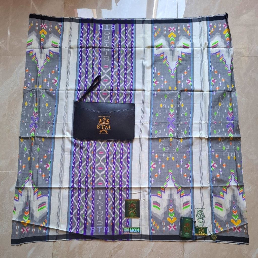 Sarung BTM Type MGN Kembang Full Sutra 100% Original