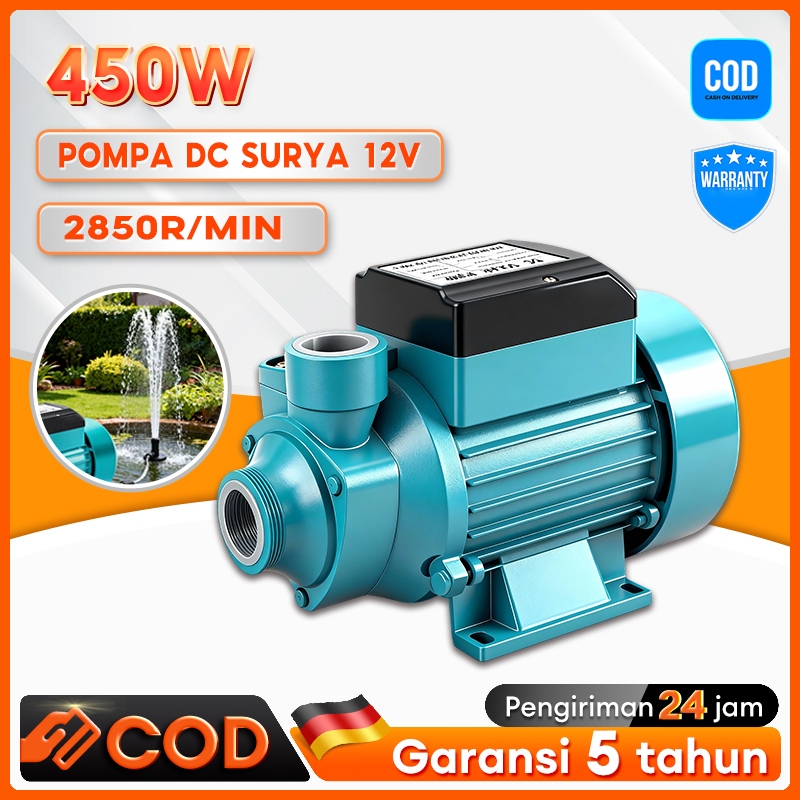 REAIM 450W Pompa Air Jet Pump Otomatis 40M Daya Dorong Pompa Air Shimizu
