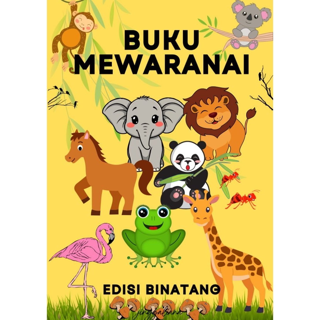 PDF BUKU MEWARNAI