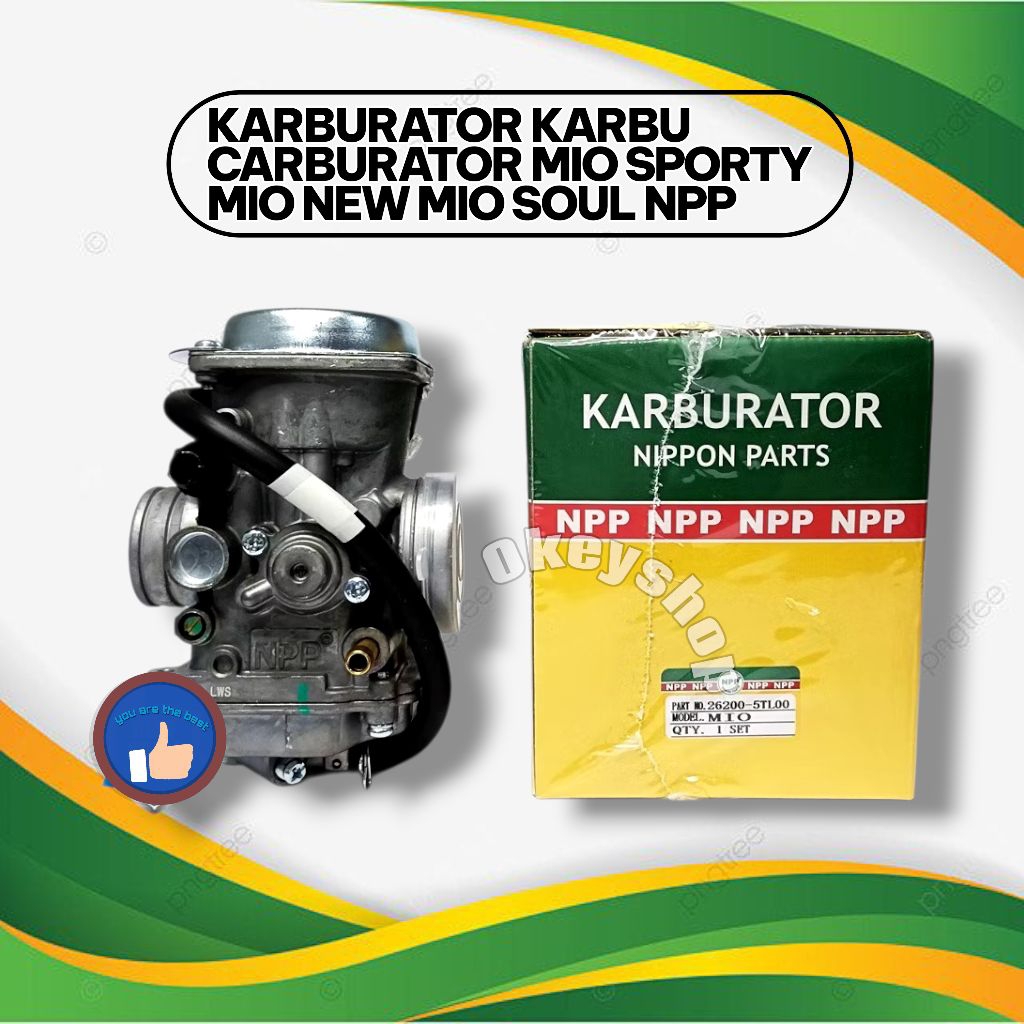 NPP KARBURATOR KARBU CARBURATOR MIO SPORTY MIO NEW MIO SOUL NPP