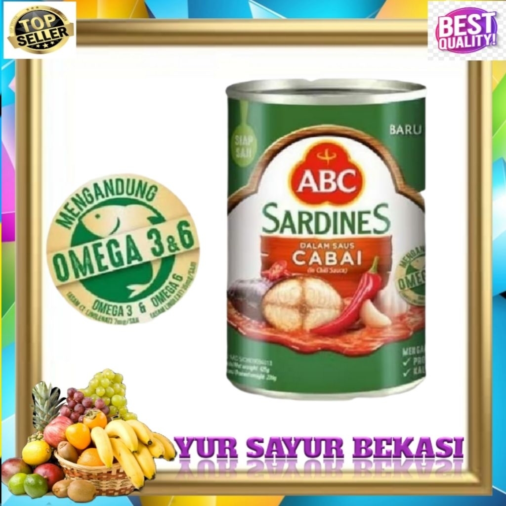 Sarden ABC Kecil 155gr.