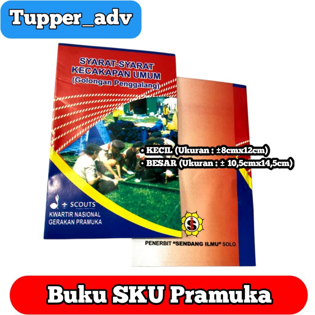 Buku SKU Pramuka PENGGALANG / Buku Sku Pramuka Merah