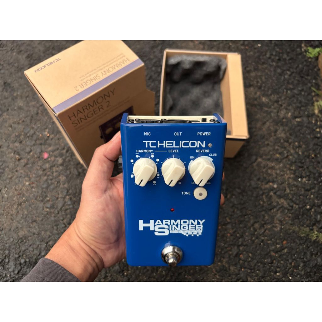 Efek Vocal TC Helicon Harmony Singer 2