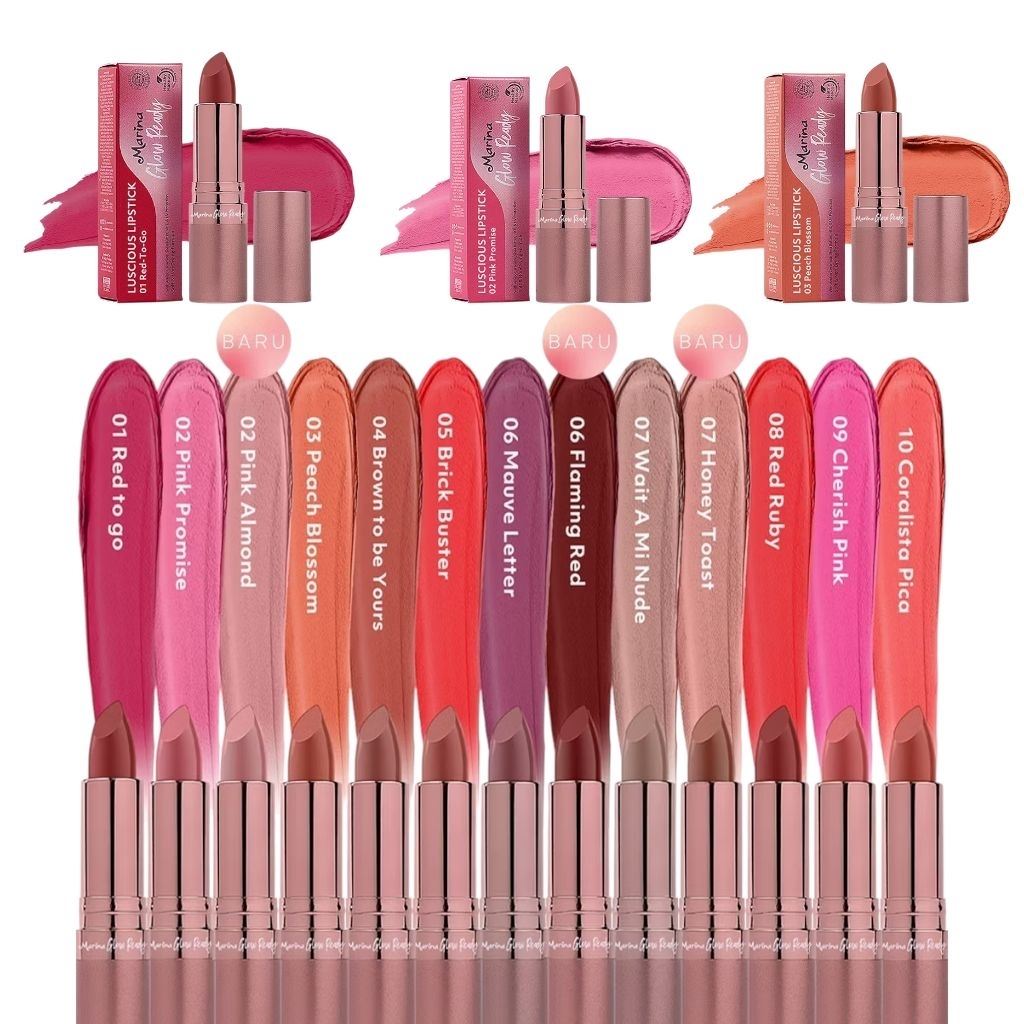 Marina Glow Ready Luscious Lipstick