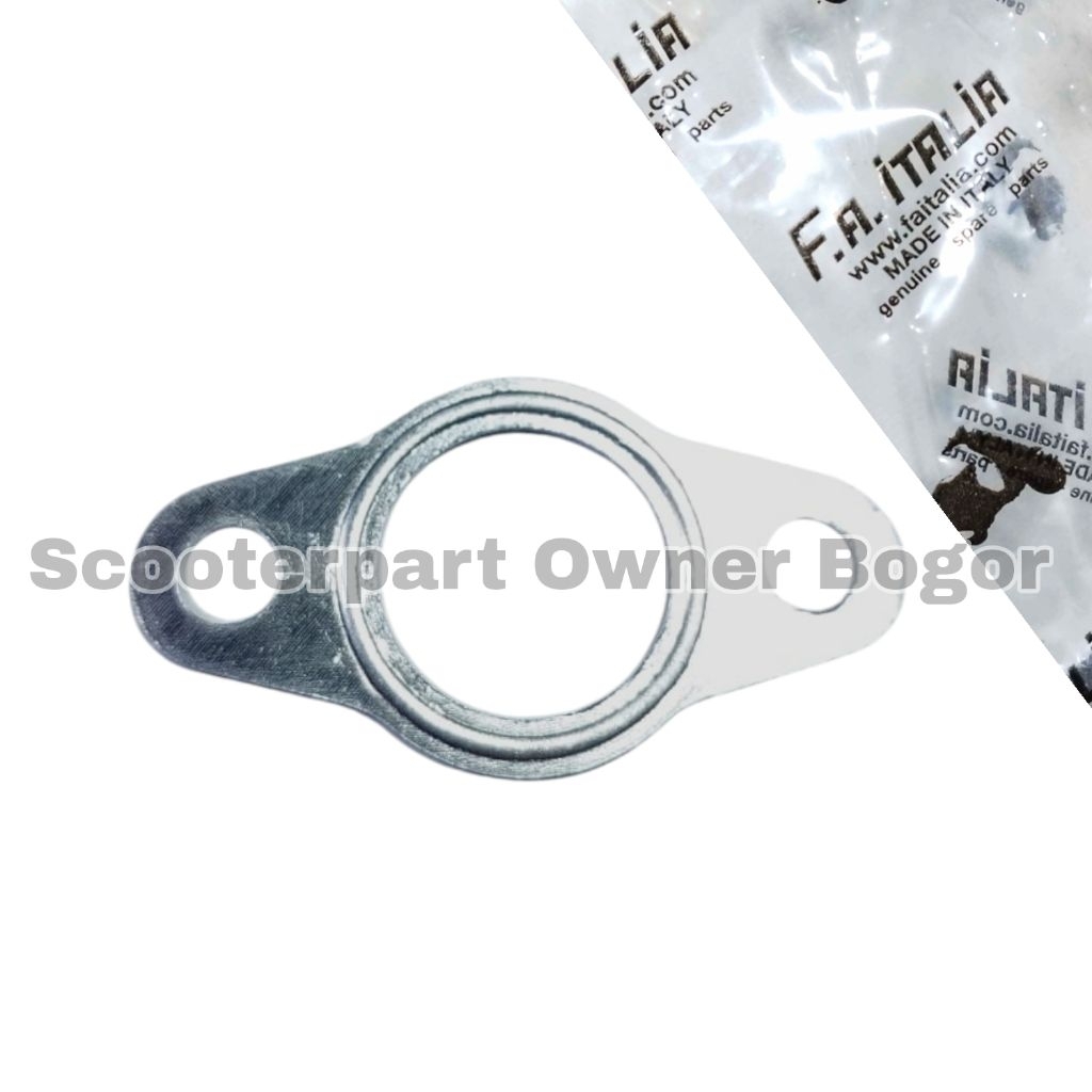 Paking Gasket Knalpot Almunium FA Italia Original Vespa PTS Special Darling SS90 Primavera ET3 Small