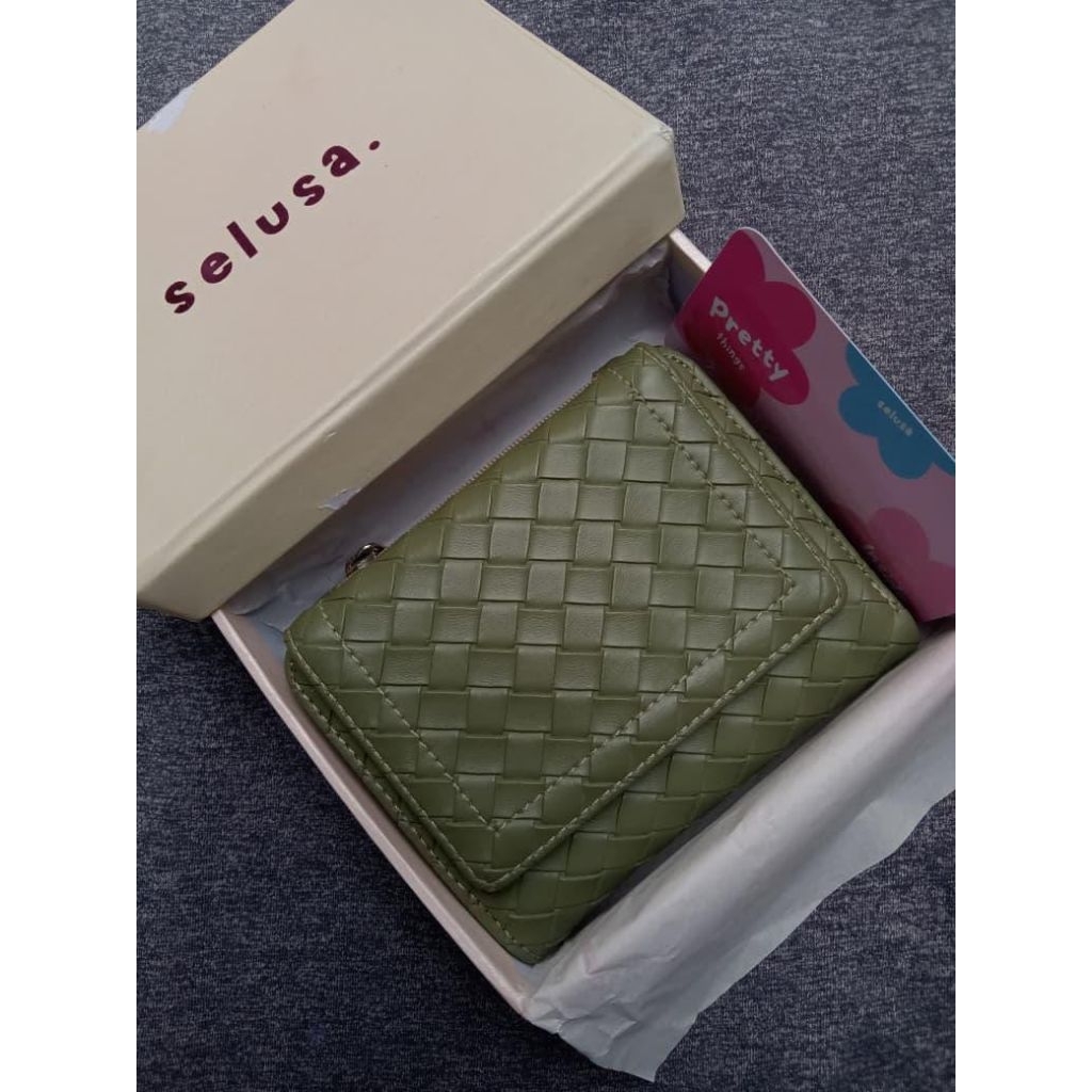 Preloved Dompet Selusa Lexa Matcha