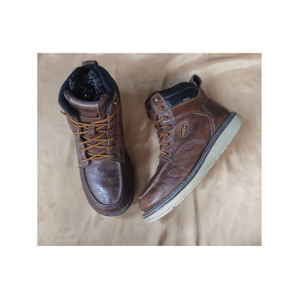 Boots Keen works Boot Moctoe