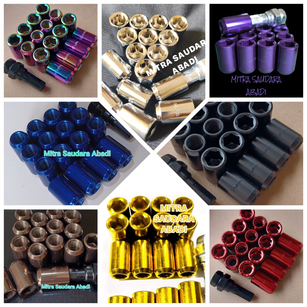 Mur roda baut racing seneka mur L mur kunci L